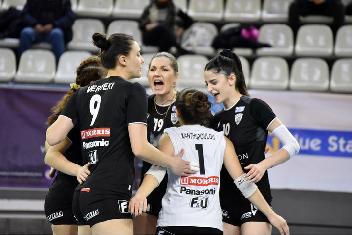 Volley League γυναικών: Ξέφυγε κι άλλο ο ΠΑΟΚ, έχασε βαθμό η ΑΕΚ
