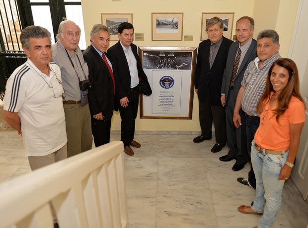 Η ΑΕΚ επισκέφτηκε το Μουσείο του Καλλιμάρμαρου