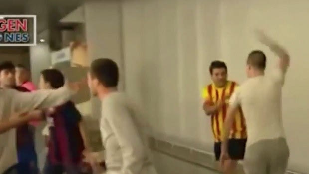 Ένταση στο αεροδρόμιο της Μαδρίτης με οπαδούς Ρεάλ και Μπαρτσελόνα