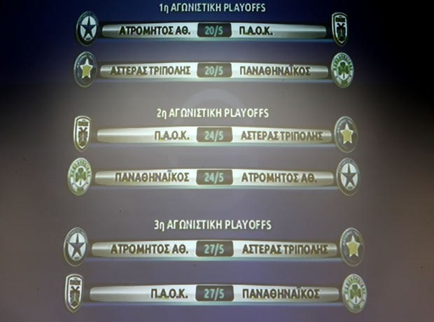 Το πλήρες πρόγραμμα των play off της Superleague