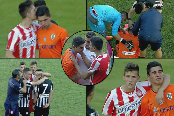 Το fair play των παικτών του Ολυμπιακού