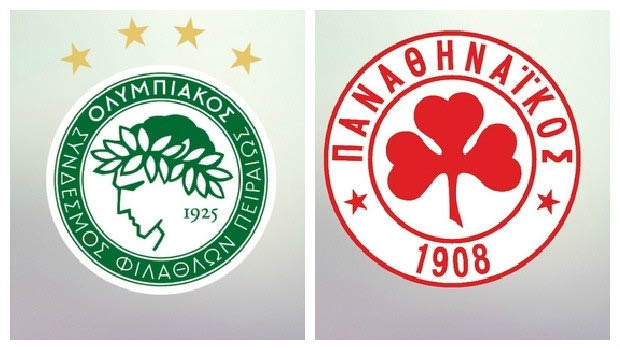 Κόκκινο τριφύλλι και πράσινος δαφνοστεφανωμένος