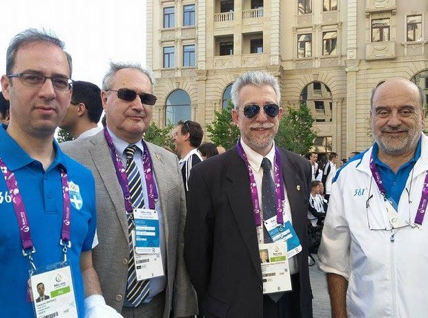 Στο πλευρό της ελληνικής αποστολής ο Κοντονής
