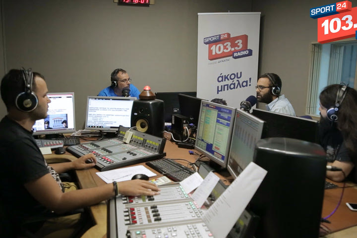 Το Sport24 Radio 103,3 ήρθε στο σπίτι του!