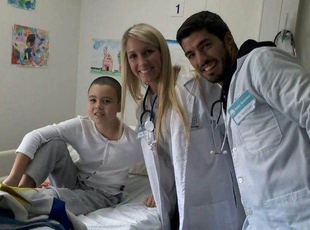 Η τεράστια χειρονομία του Σουάρες απέναντι σε ένα παιδί με καρκίνο