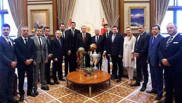 Στον Ερντογκάν οι Πρωταθλητές Τουρκίας