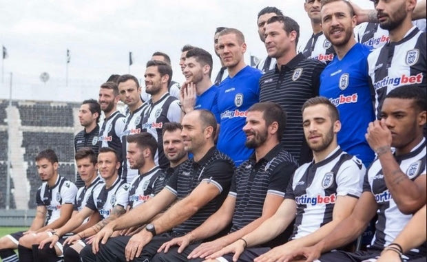 Κλικ από την επίσημη φωτογράφηση του ΠΑΟΚ