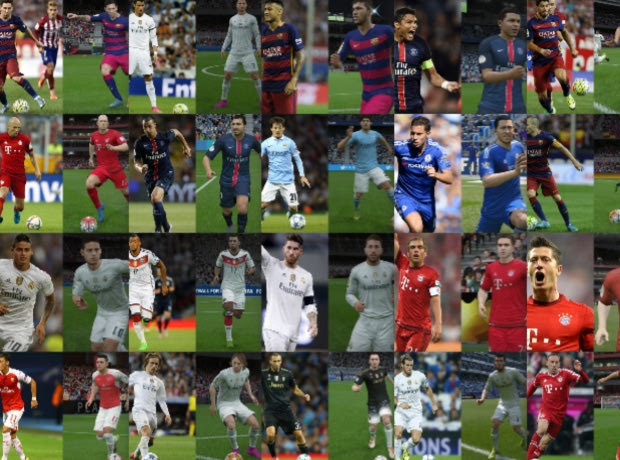 Οι κορυφαίοι και η απεικόνισή τους στο FIFA 16