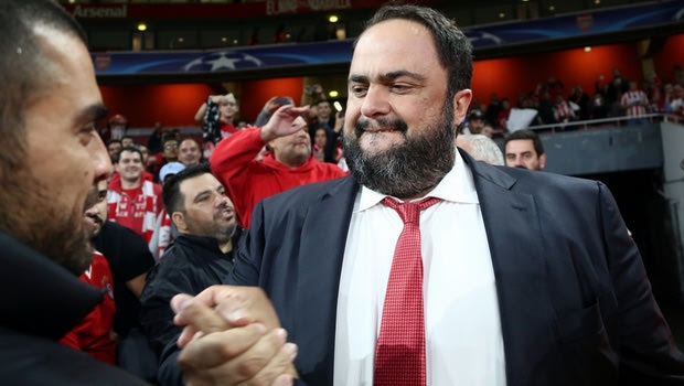 Πριμ 250.000 ευρώ από τον Μαρινάκη
