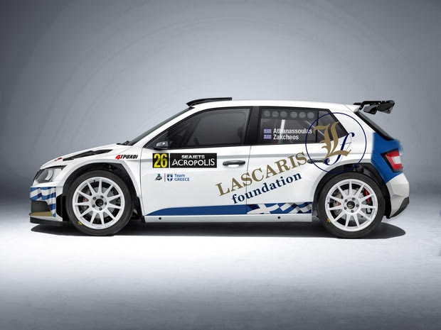 Στο Ακρόπολις με Skoda Fabia R5 ο Αθανασούλα