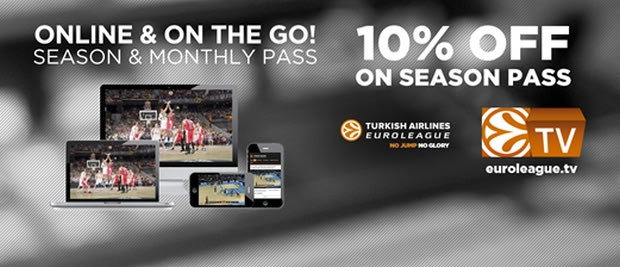 Έκπτωση στους συνδρομητές του Euroleague ΤV