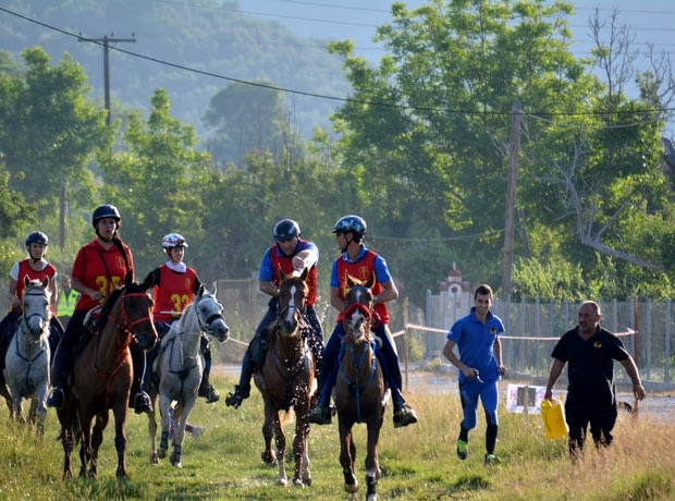 Ασημένιο μετάλλιο στο Βαλκανικό Ιππικής Αντοχής