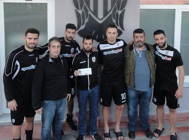 Οι παίκτες του ΠΑΟΚ κοντά στον Θανάση