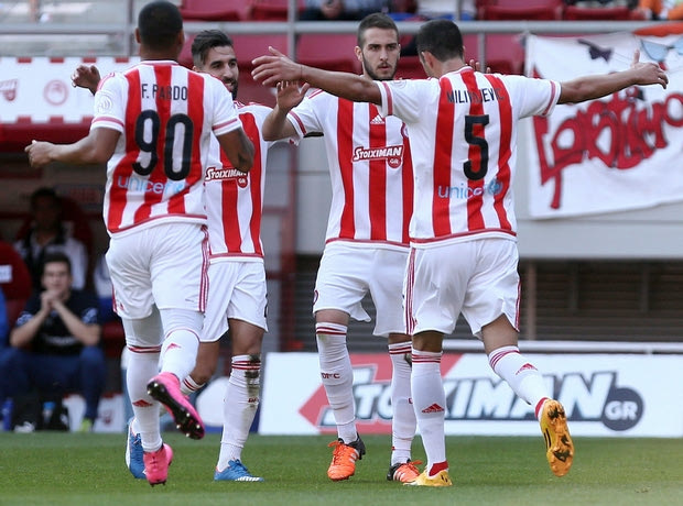 Στο ρελαντί ο Ολυμπιακός, 2-0 τον Ηρακλή
