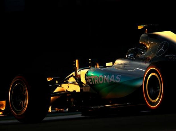 O Rosberg στην τελευταία pole της σεζόν
