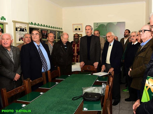 Τα εγκαίνια των γραφείων των παλαιμάχων αθλητών του Παναθηναϊκού