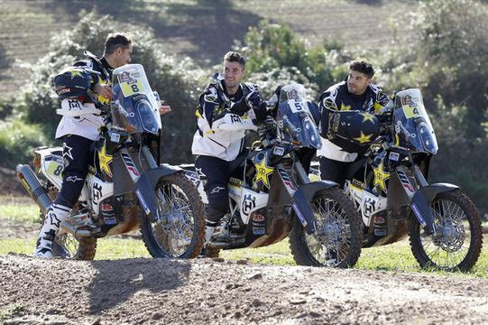 Με τρεις αναβάτες η Husqvarna στο Rally Dakar