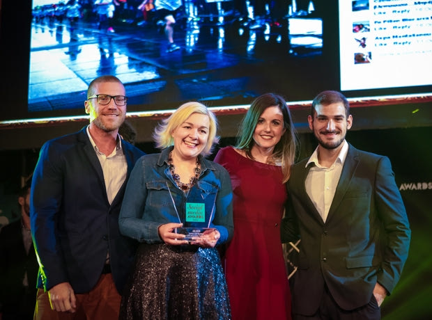 Silver award για το Spetses mini Marathon στα Social Media Awards 2015