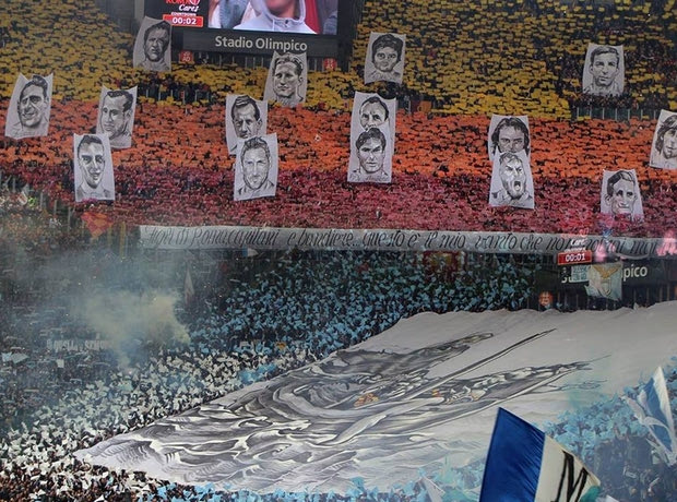 Ντέρμπι Ρόμα-Λάτσιο με μισοάδειες εξέδρες!