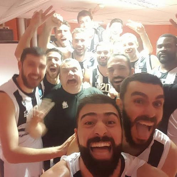 Οι πανηγυρισμοί στα αποδυτήρια του ΠΑΟΚ