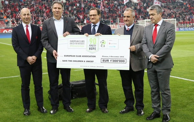 Στο πλευρό της UNICEF το European Club Association