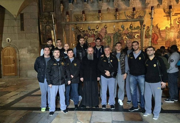 Η ΑΕΚ στους Αγίους Τόπους