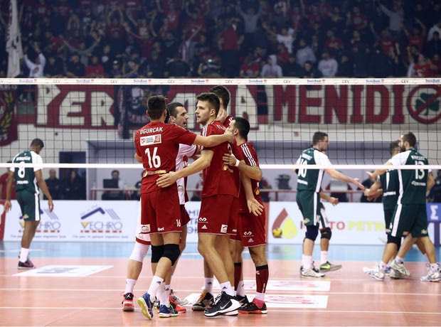 Εύκολα ο Ολυμπιακός, νίκησε 3-0 τον Παναθηναϊκό