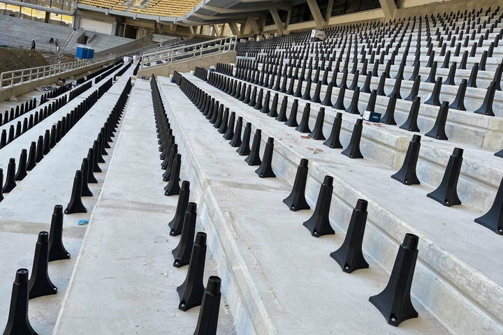 ΑΕΚ: Ξεκινάει η τοποθέτηση των καθισμάτων στο κάτω διάζωμα της OPAP Arena