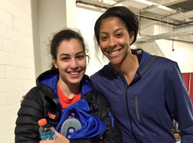 Η Candace Parker αποθέωσε τη Χριστινάκη!