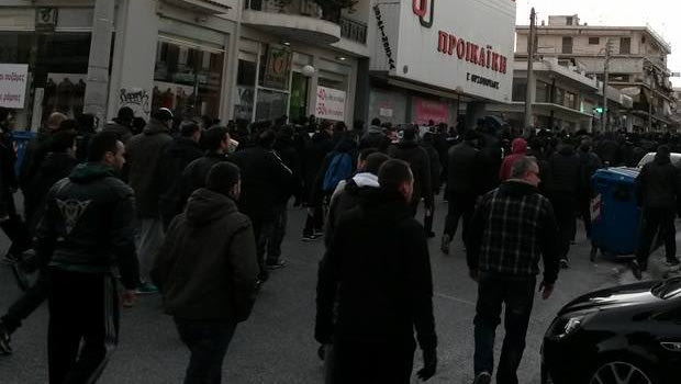 Πήγαν, μπλοκαρίστηκαν και αποχώρησαν οι οπαδοί του Παναθηναϊκού
