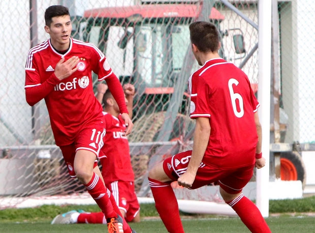 Θρίαμβος για την Κ-20 του Ολυμπιακού, 4-1 τον ΠΑΟΚ