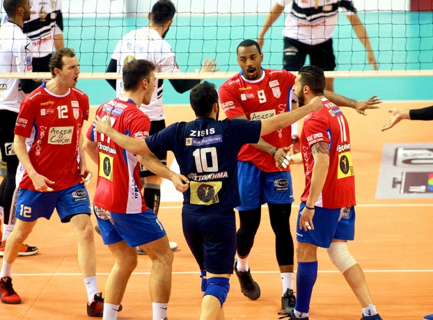 Θριάμβευσε ο Φοίνικας Σύρου, 3-0 σετ τον ΠΑΟΚ