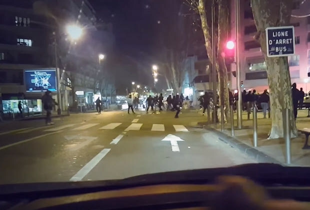 Ξύλο στο Μπιλμπάο, χαμός στους δρόμους