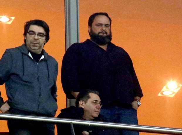 Στα αποδυτήρια για συγχαρητήρια ο Μαρινάκης