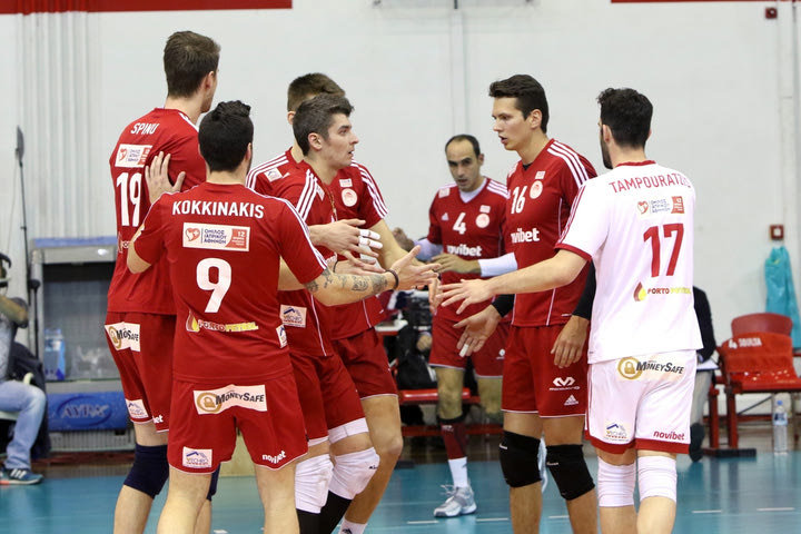 Εκπληκτικός ο Ολυμπιακός, 3-0 σετ τον ΠΑΟΚ