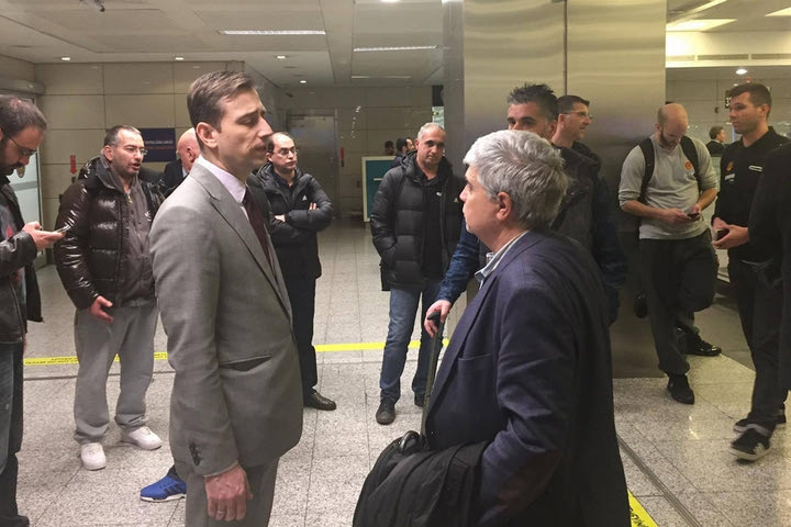 Ο Έλληνας πρόξενος υποδέχτηκε τον Παναθηναϊκό στην Κωνσταντινούπολη