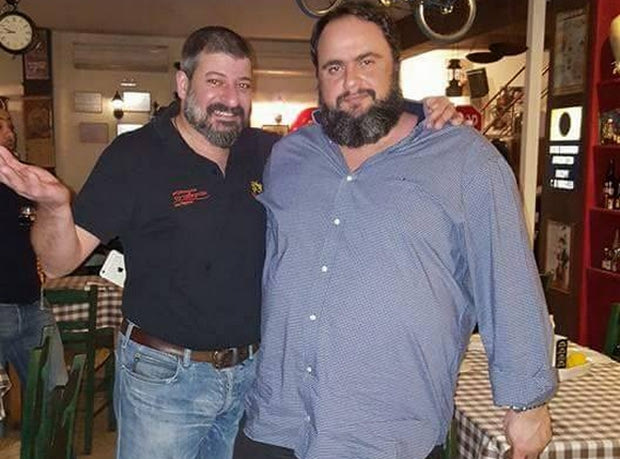 Στο ταβερνάκι του Πάμπου ο Μαρινάκης