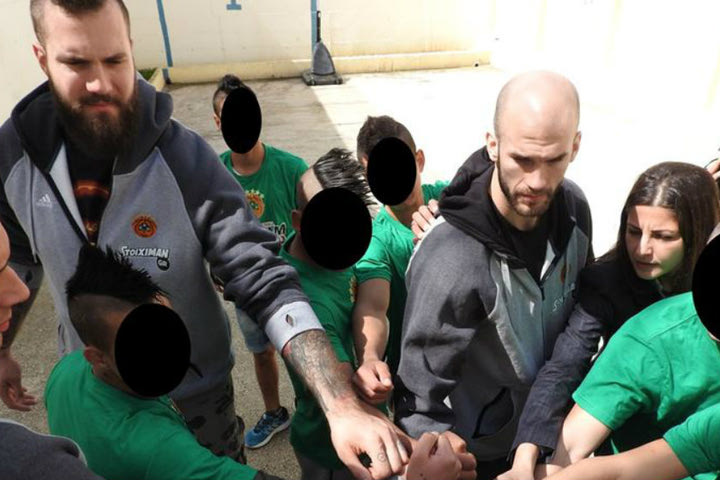 Ραντούλιτσα, Καλάθης και Πάβλοβιτς στις Φυλακές Ανηλίκων Κορίνθου