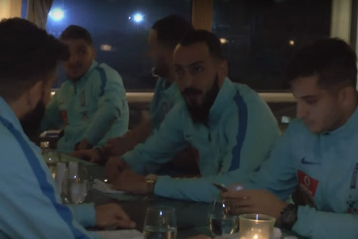 Το βίντεο από το δείπνο της Εθνικής