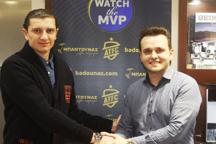 Παρέλαβε το βραβείο του MVP του Αστέρα ο Μπαντής