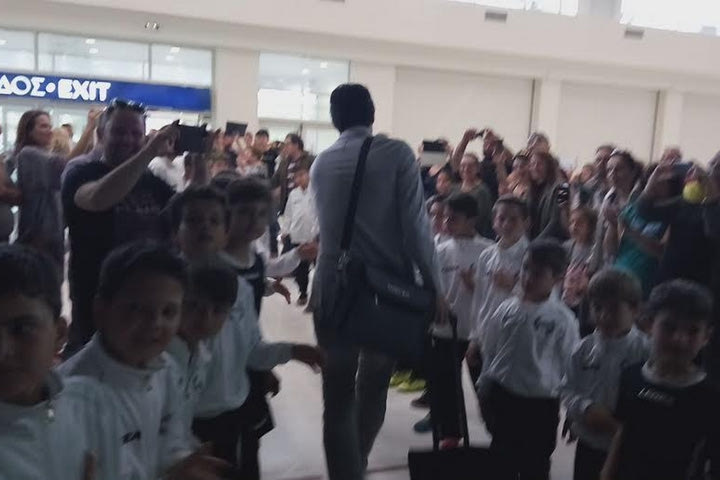 Υποδοχή στα Χανιά για την αποστολή του ΠΑΟΚ