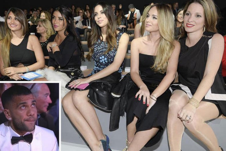 Ο Άλβες και οι “καυτές” Wags της Μπαρτσελόνα