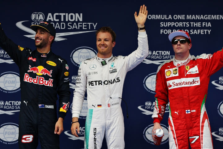 O Rosberg στην pole, την έκπληξη ο Ricciardo