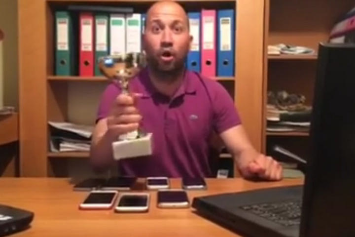 Ο… πρόεδρος στον Sport24 Radio 103,3!