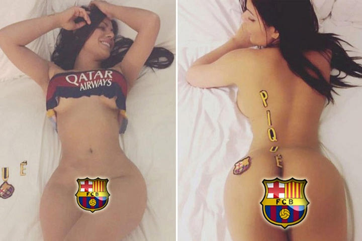 Από τον Μέσι στον… Πικέ η “Miss BumBum”!