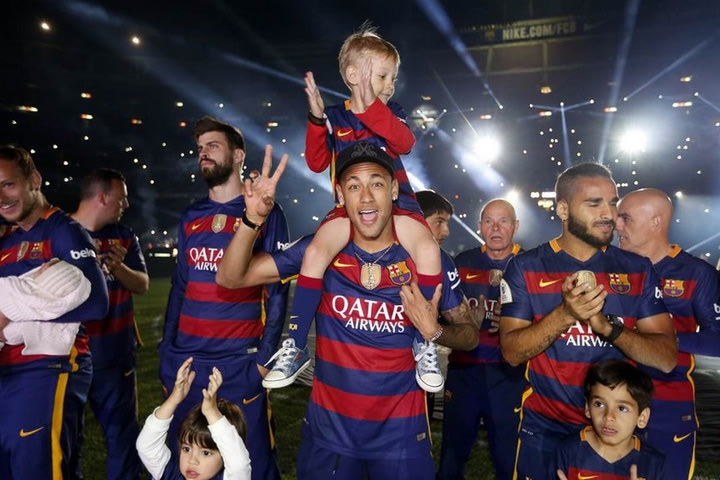 Λαμπρή φιέστα για το νταμπλ στο “Camp Nou”