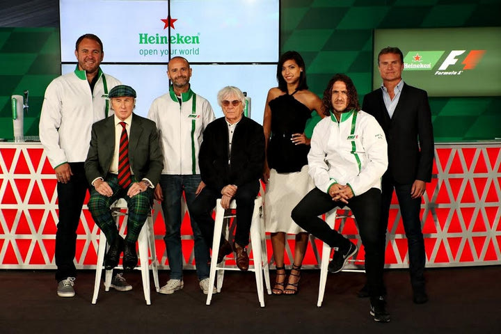 Νέα παγκόσμια συνεργασία μεταξύ HEINEKEN και Formula One Management