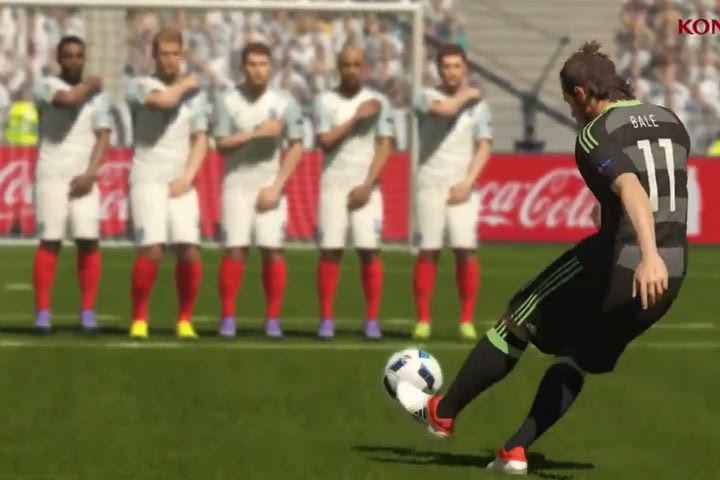 Τα γκολ του Μπέιλ στο Euro σε αναπαράσταση του PES 2016!
