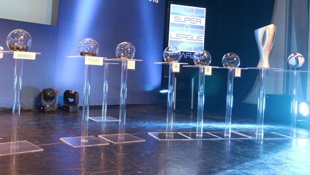 LIVE: Κλήρωση Super League