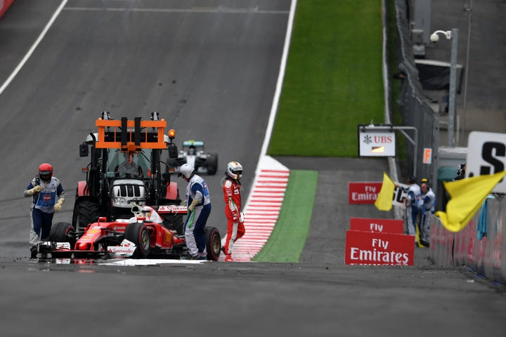 Γενέθλια στις… μπαριέρες ο Vettel!